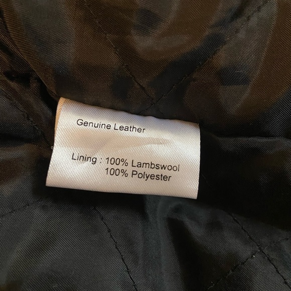 MISSANI Black Leather Jacket Mens - Picture 3 of 8